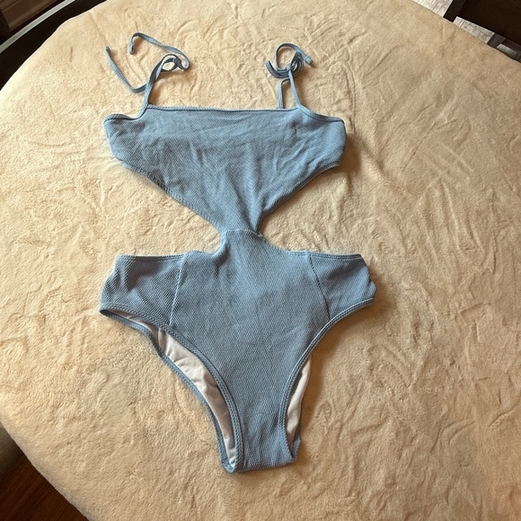 Abercrombie & Fitch One Piece Swim Suit Blue 45514 - Picture 2 of 11